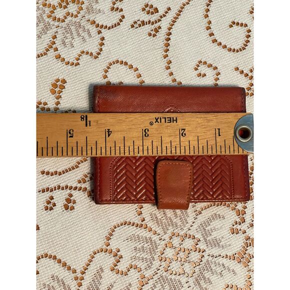 Vintage Princess Gardner Lambskin Leather Bi-Fold Wallet ID Credit Card Slim - Picture 8 of 8